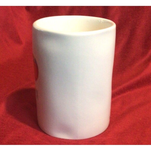 COCONUT BREEZE RELAX BEACH YOGA SCENTED CANDLE RAE DUNN Ivory Pottery NEW - Picture 3 of 5